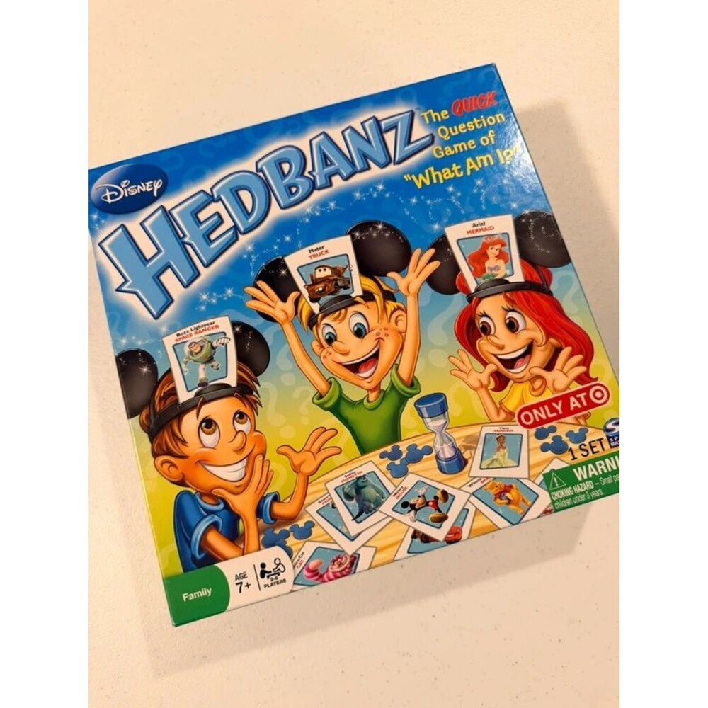 Disney Headbanz Game- Family Game Night- Age 7+